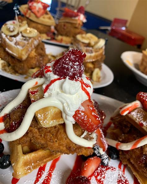 Twisted waffles - Creating memories @twistedwaffles 珞#specialitywaffles #waffles #chickenandwaffles #shrimpandgrits #nola #nolabrunch #food #breakfast #lunch #brunch #neworleans #frenchtoast #downtown #Chicken...